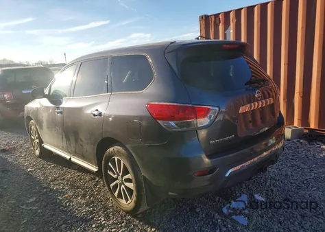 2014 Nissan Pathfinder S из США, поврежденный, VIN 5N1AR2MN0EC683024